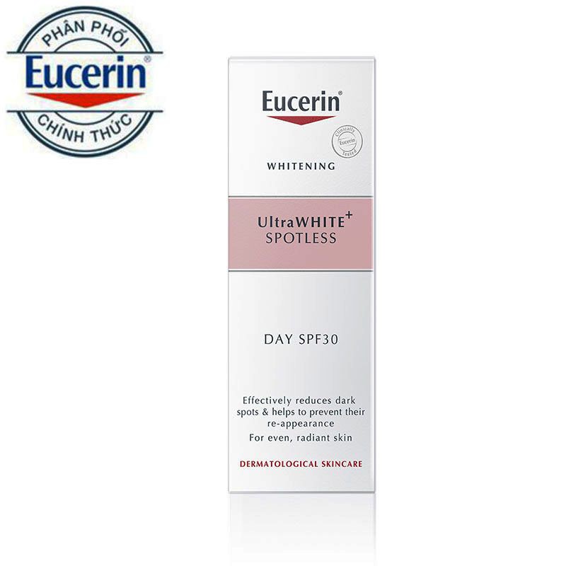 Kem dưỡng trắng da ban ngày Eucerin Ultra White Spotless DAY SPF30 50ml