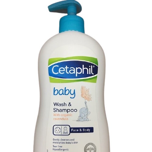 [2in1] Dầu gội và sữa tắm toàn thân cho bé Cetaphil