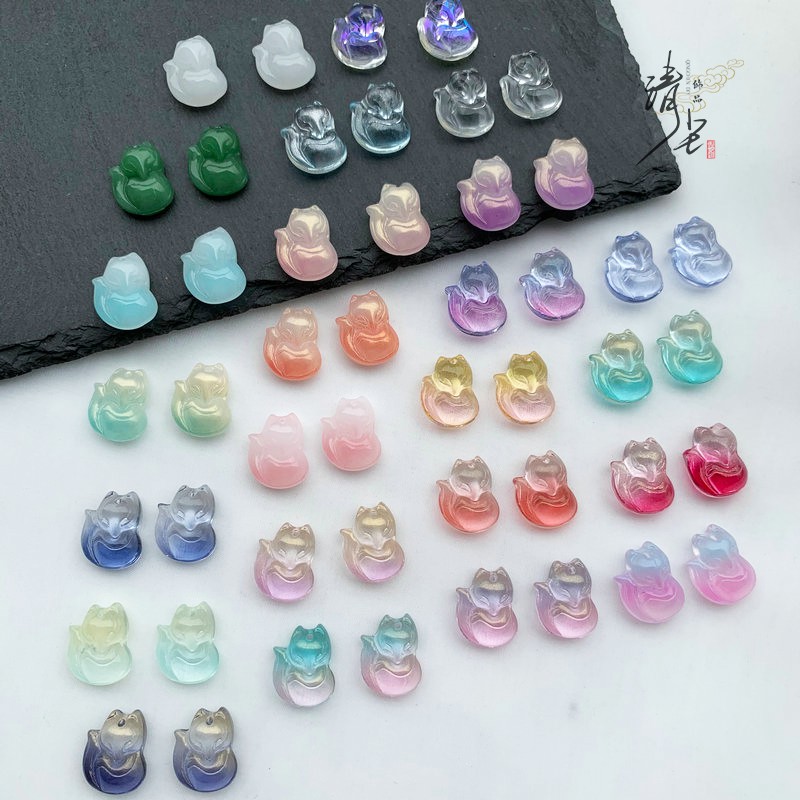 3 bé HỒ LY Thủy Tinh 14x18mm