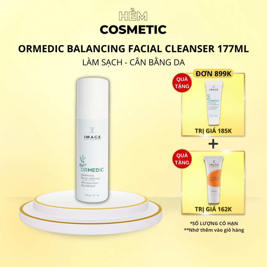 Sữa rửa mặt cân bằng da Image Skincare Ormedic Balancing Facial Cleanser 177 ml