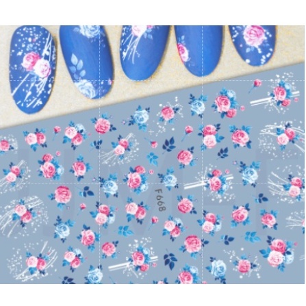 stikcer trang trí nail