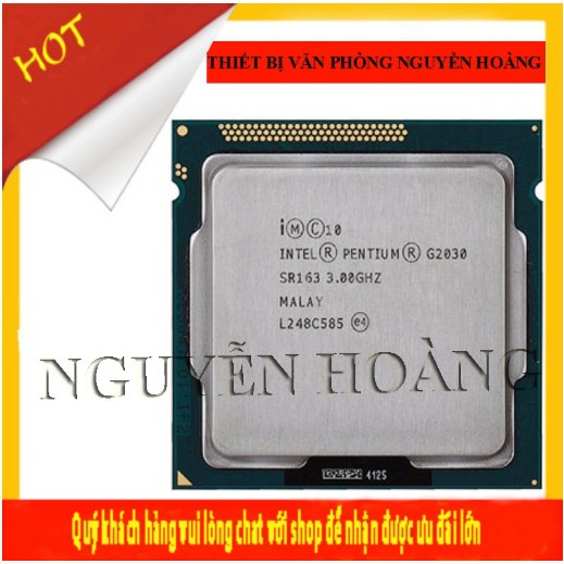 Chip CPU (Bộ vi xử lý) máy vi tính - CPU Core I3 3240 G2030 Socket 1155