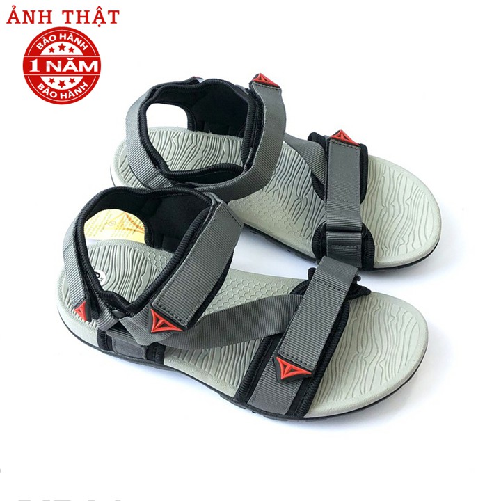 [Fullbox] Giày Sandal Nam Thời Trang Việt Thủy Màu Xám - VT017