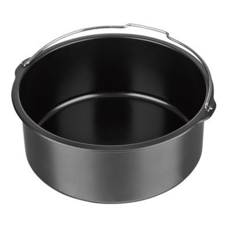 Khay Nướng Bánh Có Quay Xách Cho Nồi Chiên Không Dầu,Chống Dính size 16/18/20cm