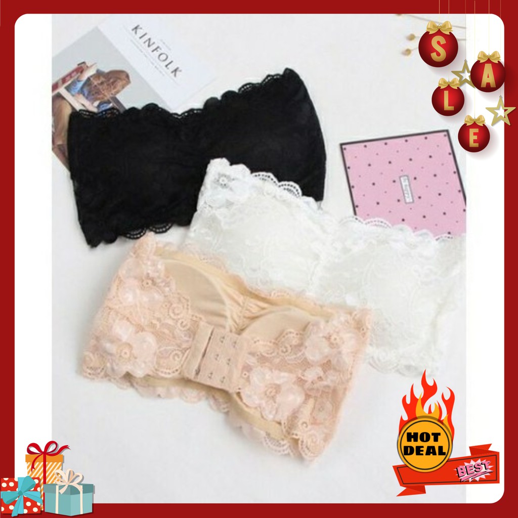 Áo bra không dây chống tụt, áo ngực ren mềm mại, vận động thoải mái _ Siberi | BigBuy360 - bigbuy360.vn