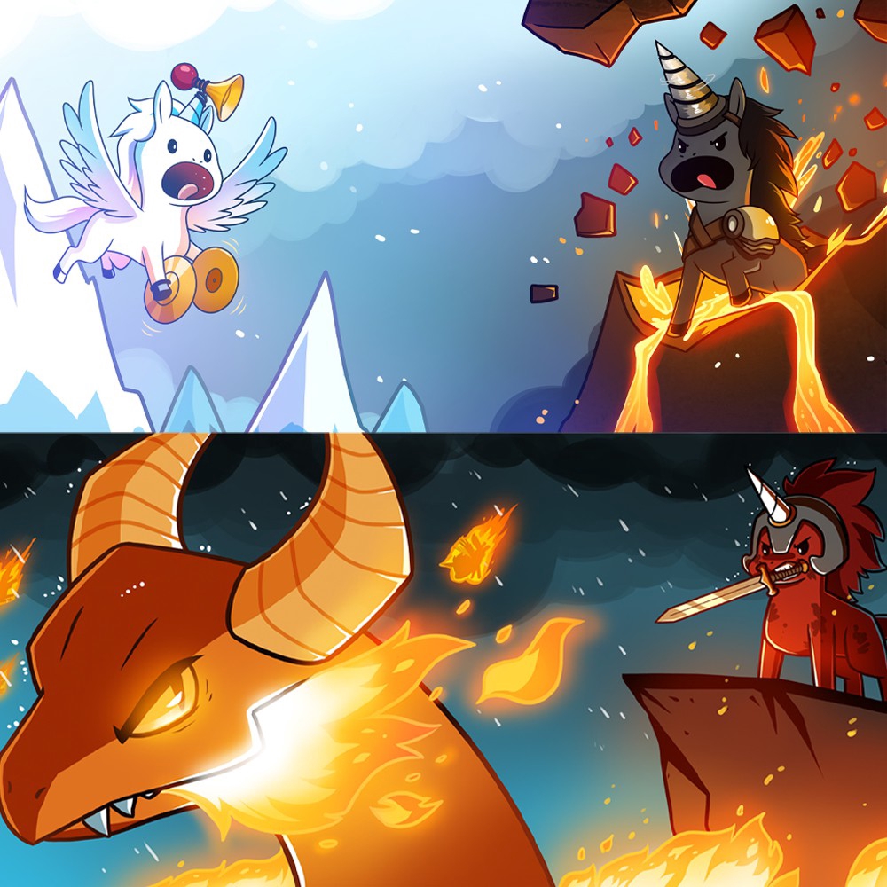 Bộ thẻ trò chơi Unstable Unicorns (NSFW) vui nhộn cho hội nhóm