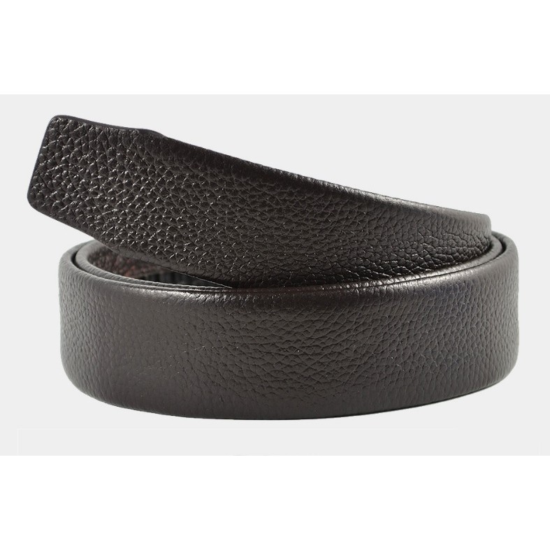 Thắt Lưng Dây Nịt Nam Da Bò 100% 2 Lớp Khóa Tự Động Mặt Voi (Bảo Hành 3 Năm) - Đồ Da Kingshop