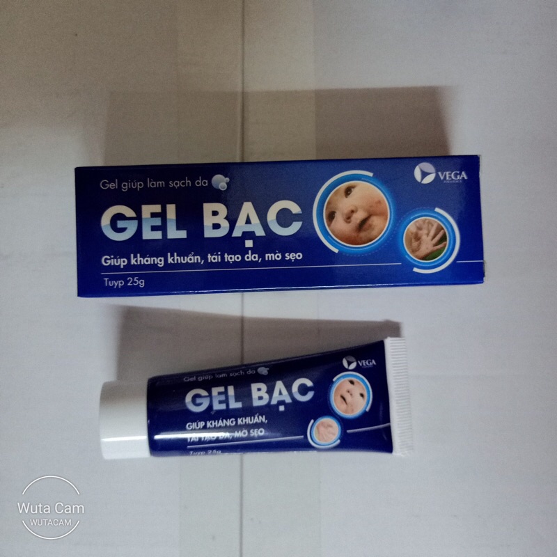 Combo 10 túp gel bạc kháng khuẩn sẹo