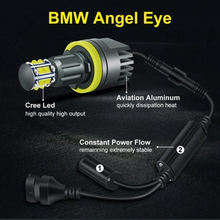 Đèn Pha Led H8 6000k Cho Xe Hơi-Bmw E60 E61 K2V