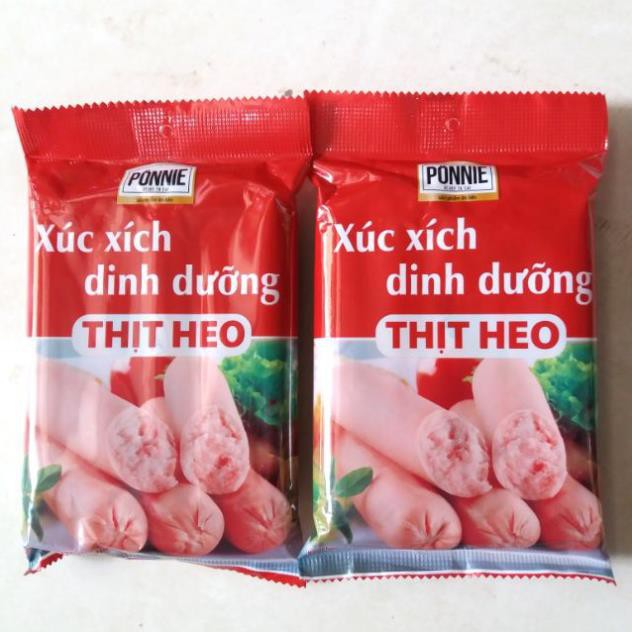 Xúc Xích Dinh Dưỡng Thịt Heo PONNIE 175G