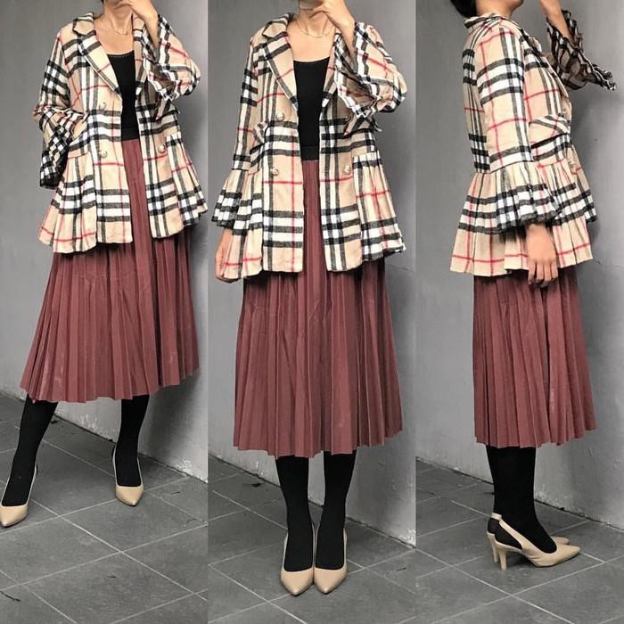 BURBERRY Áo Khoác Midi Thời Trang Chất Lượng Cao