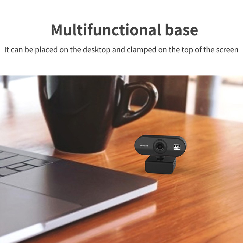 Webcam Độ Phân Giải Hd 2k Hd Kèm Mic Cho Máy Tính | BigBuy360 - bigbuy360.vn