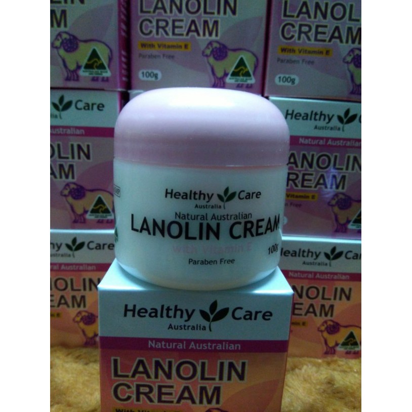 Kem nhau thai cừu Healthy Care Natural Lanolin – Vitamin E Cream 100g | BigBuy360 - bigbuy360.vn