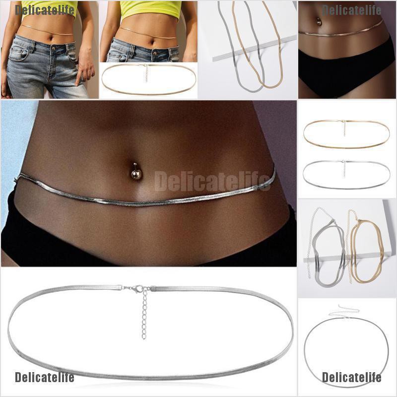 Dây chuyền kim loại dạng xích đơn giản