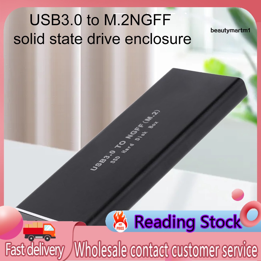 Ổ Đĩa Cứng Usb 3.0 To M.2 Ngff Hỗ Trợ Uasp Bằng Hợp Kim Nhôm Cho Máy Tính