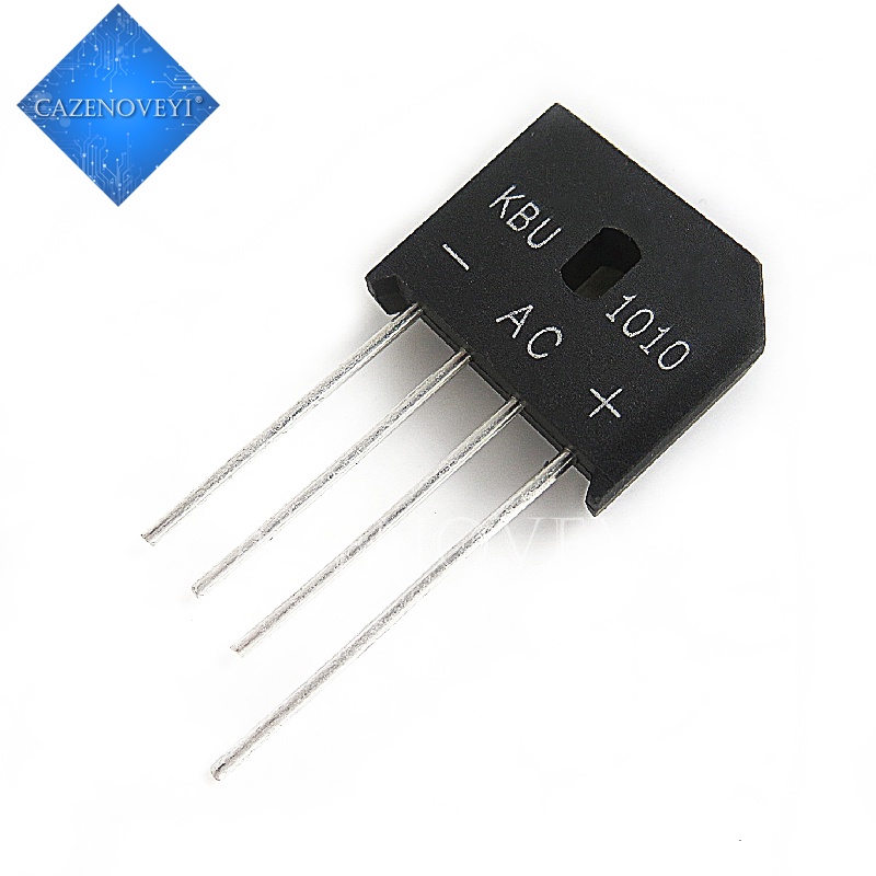 5 CHIẾC KBU1010 KBU-1010 10A 1000V diode Cầu Chỉnh Lưu diode Mới Còn Hàng