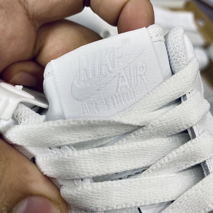Giày Thể thao Air Force 1 Trắng Full Đế Ko Vàng, Giày_Nike AF1 Trắng nam nữ Cao Cấp full box bill