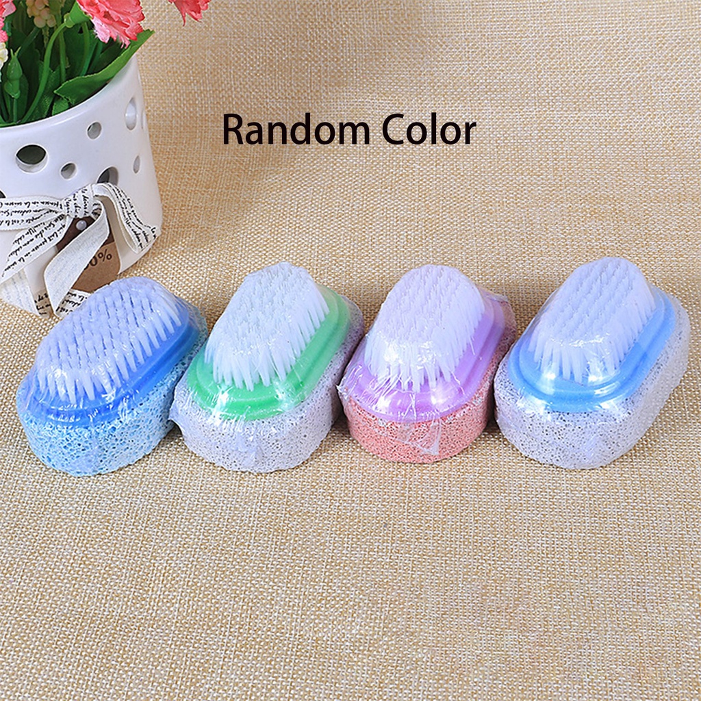 [Hàng mới về] Bàn Chải Chà Chân Hai Mặt Hỗ Trợ Tẩy Tế Bào Chết Chăm Sóc Bàn Chân Hiệu Quả