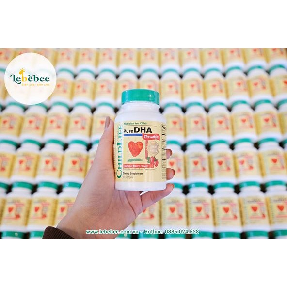 DHA Childlife cho bé từ 6 tháng đến 12 tuổi - ChildLife Pure DHA