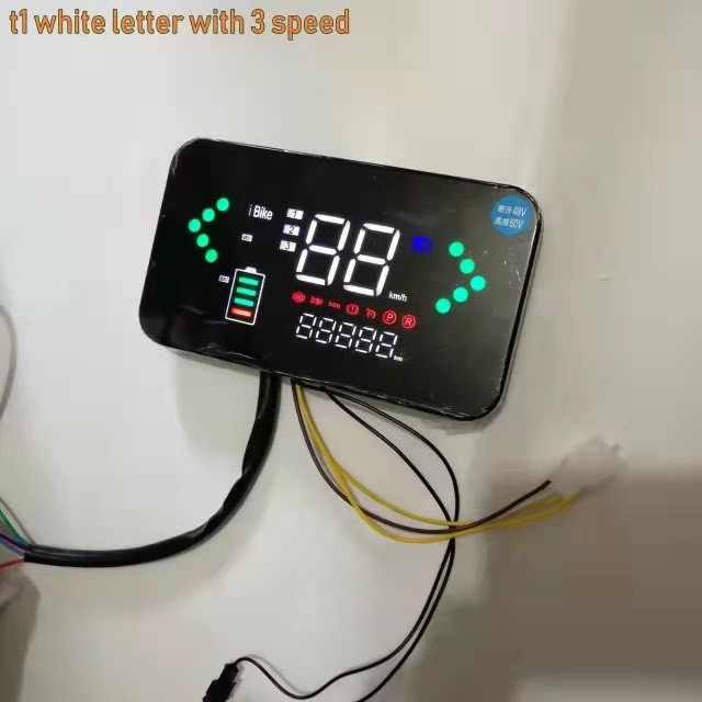 Mặt đồng hồ xe đạp điện báo 48V-60V-72V