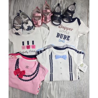 Set 5 body bé trai nhiều size (6-9-12 tháng)
