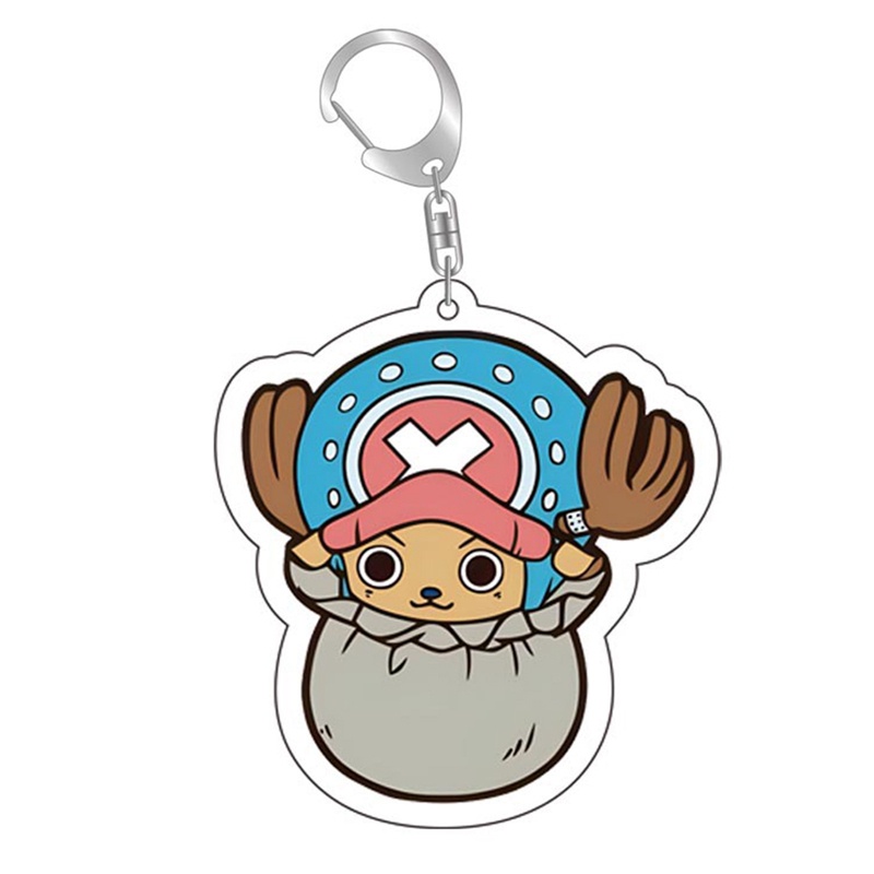 Móc Khóa Acrylic Hình Nhân Vật Luffy Trong Phim Hoạt Hình One Piece