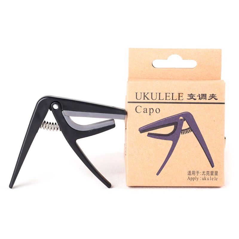 Kẹp capo 4 dây chuyên nghiệp thay đổi nhanh sử dụng cho đàn ukulele/ guitar