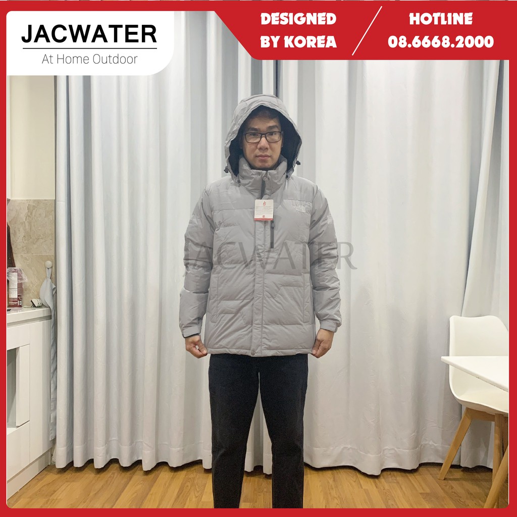 Áo parka lông vũ dáng dài, vải GORE-TEX chống nước giữ nhiệt thời trang JACWATER V720