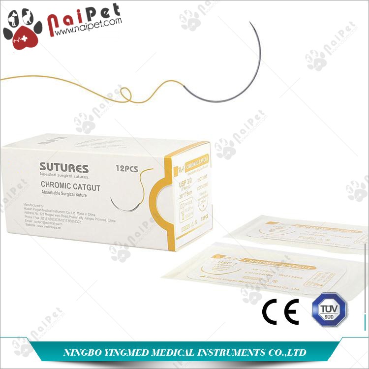 Chỉ Khâu Phẫu Thuật Bằng Kim Sutures Chromic CatGut