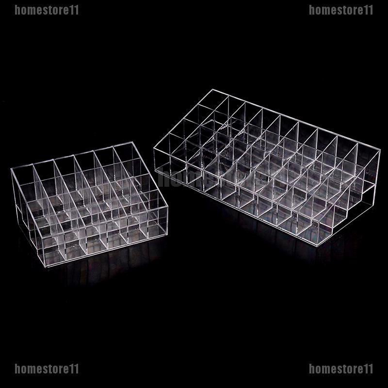 (hàng Mới Về) Khay Đựng Son Môi 24 / 36 / 40 Ngăn Tiện Dụng