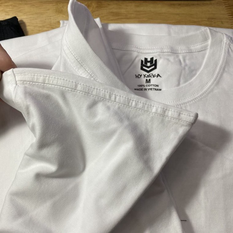 Áo Thun Tay Lỡ Form Rộng Cotton 100% Unisex In Hình Xương Gấu Hello 208 - HY Korea.