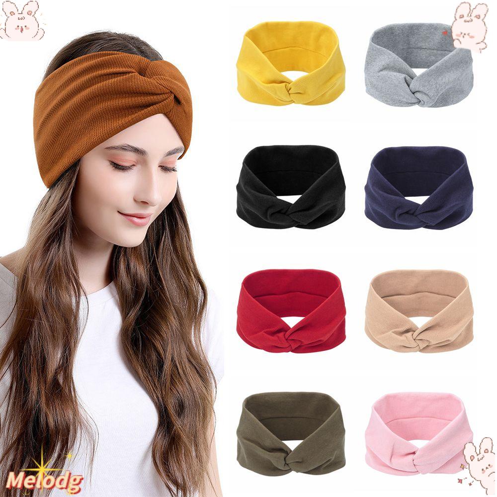 Băng Đô Cài Tóc Dạng Xoắn Phong Cách Thể Thao Thời Trang Cho Nữ