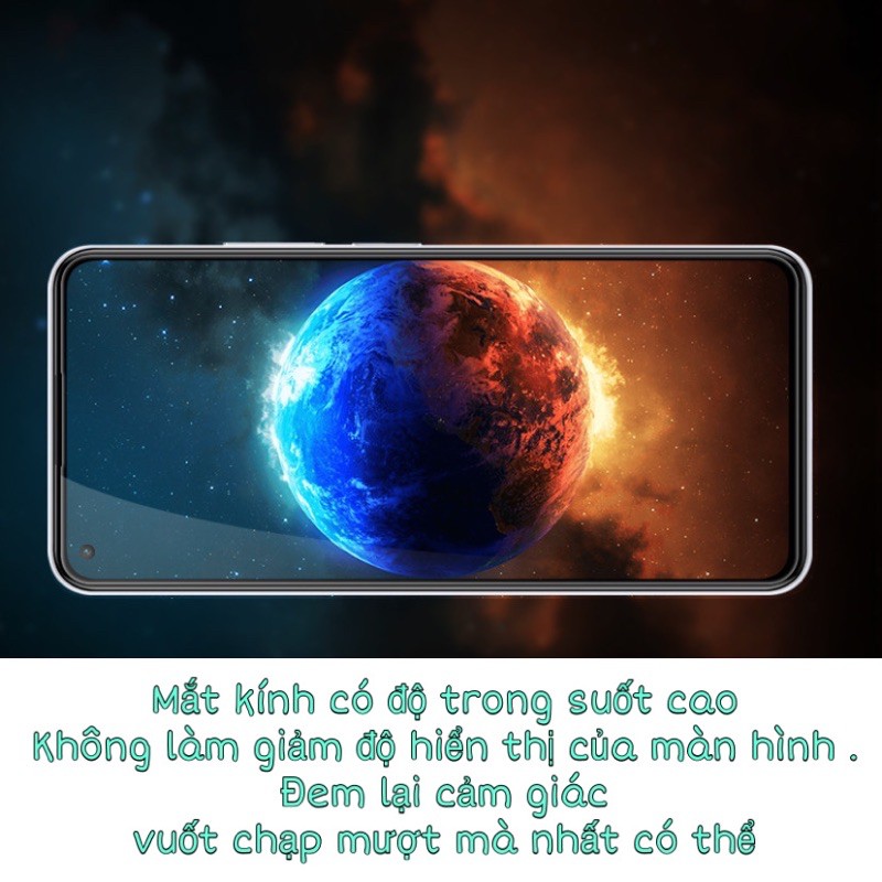 Cường lực Hyper+ cho Xiaomi Poco X3 NFC viền 2,5D siêu mượt chuyên game HyperPlus