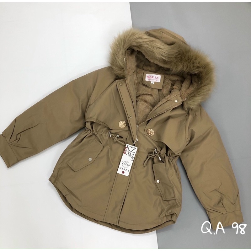 Áo Phao Parka Lót Lông Quảng Châu Size ML ❤️ ảnh thật ở sau full màu