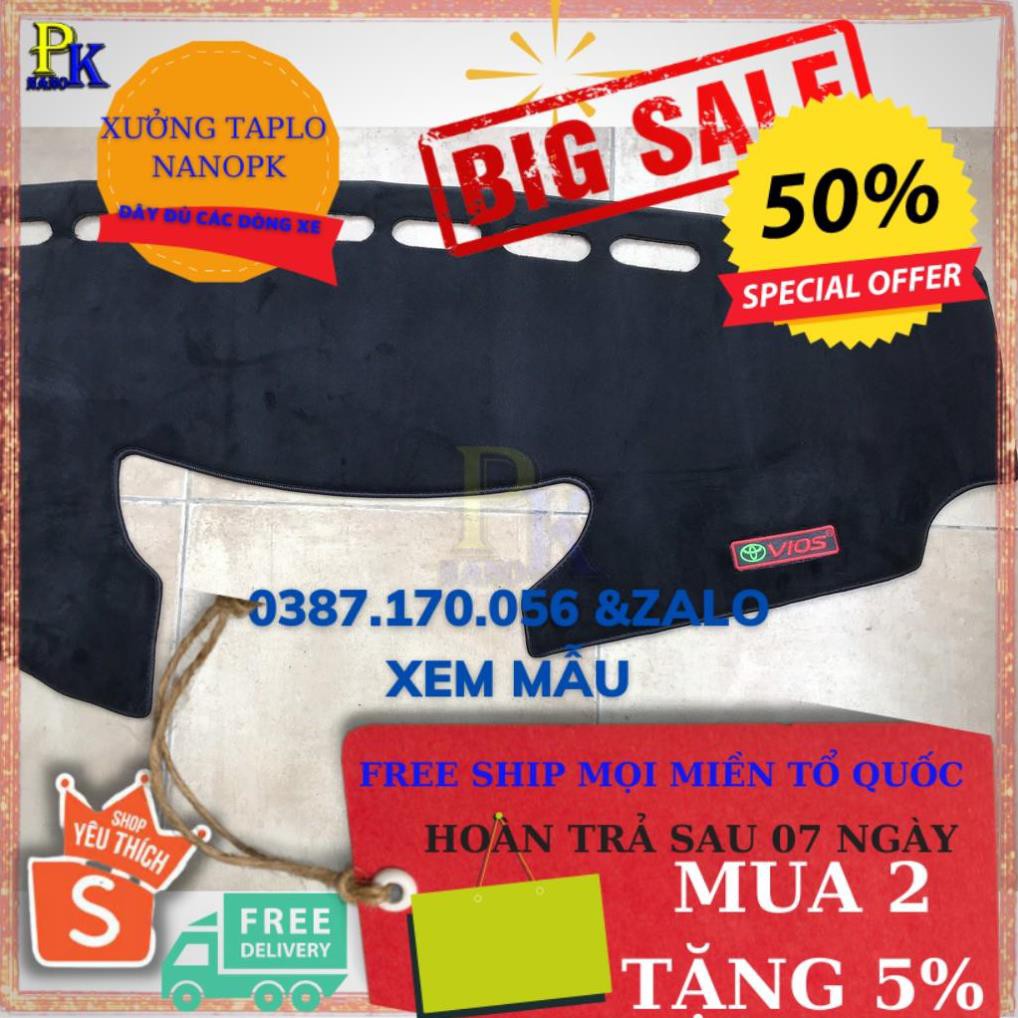 VIOS -2008-2013 THẢM TAPLO NHUNG CAO CẤP