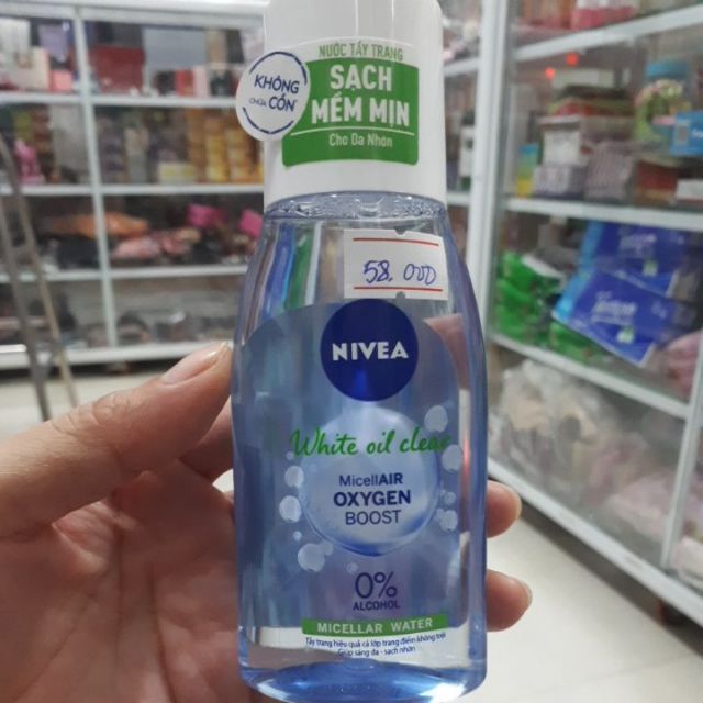 Nước tẩy trang Nivea cho da nhờn 125ml!