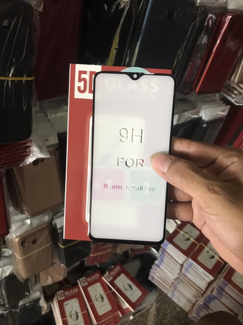 Kính Cường lực xiaomi redmi note 8 pro / redmi note 8 full màn xịn cao cấp