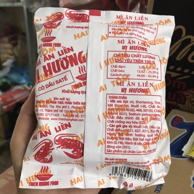 Mì ăn liền Vị Hương giấy