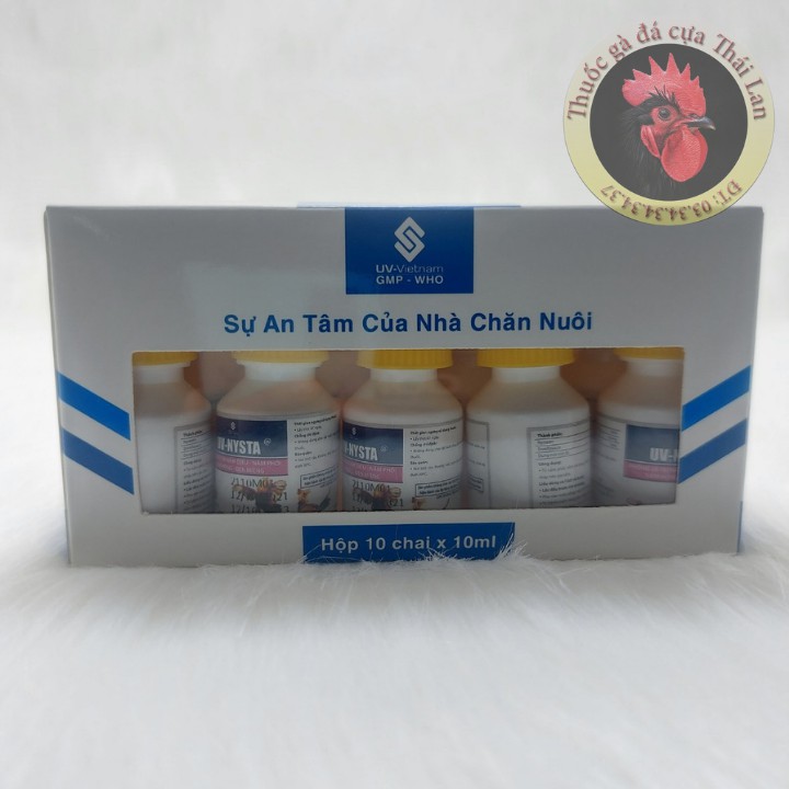 COMBO 1 LỌ - UV NYSTA - phòng và tr.ị nấm diều , nấm phổi , nấm họng , đẹn miệng