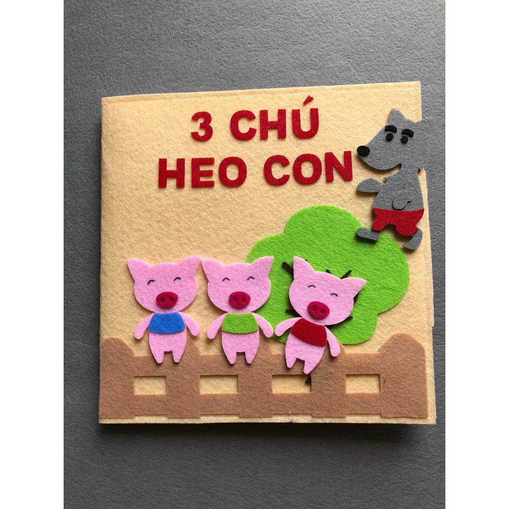 BA CHÚ HEO CON trò chơi tương tác dành cho bé 1 tuổi trở lên