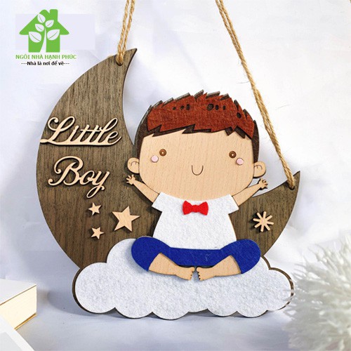 Bảng gỗ decor trang trí treo cửa phòng cho bé TỔNG HỢP NHIỀU MẪU