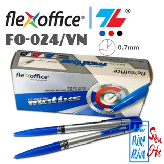 Bút bi matixs/flexoffice/ thiên long fo-024/vn, 20 cây/ hộp