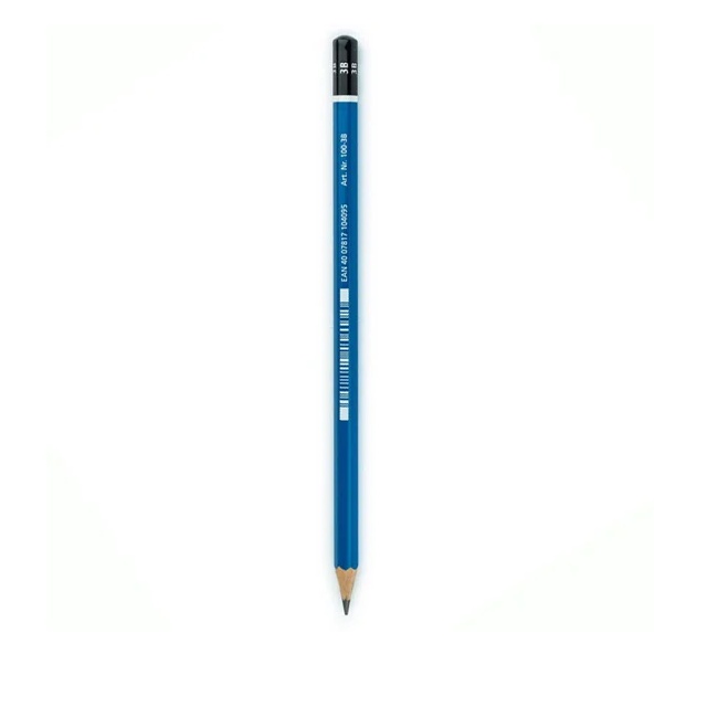 Bút chì gỗ 3B STAEDTLER 100-3B - Hàng chính hãng