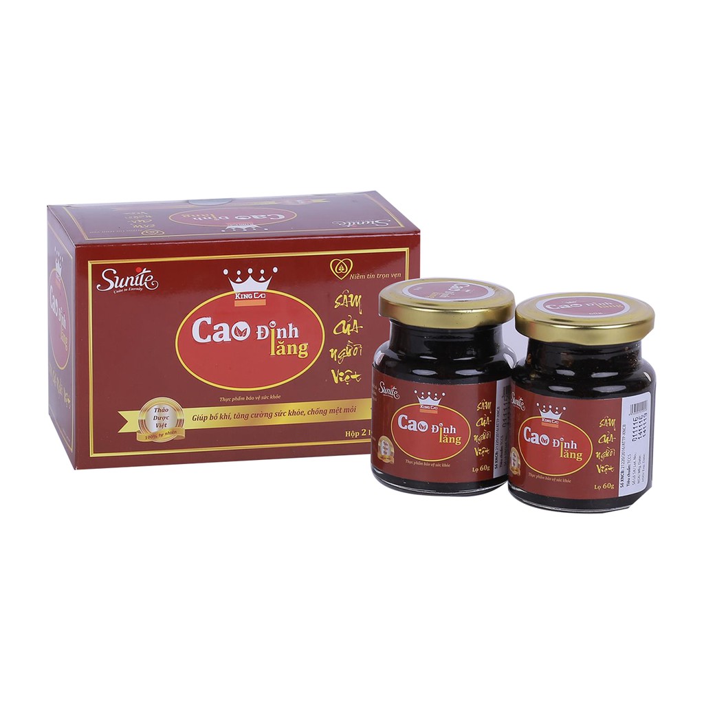 (Cao đặc) CAO ĐINH LĂNG - Bổ khí, Tăng cường sức khỏe