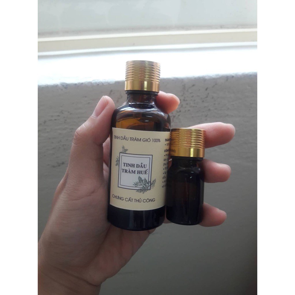 Combo tinh dầu tràm 50ml + lọ mini