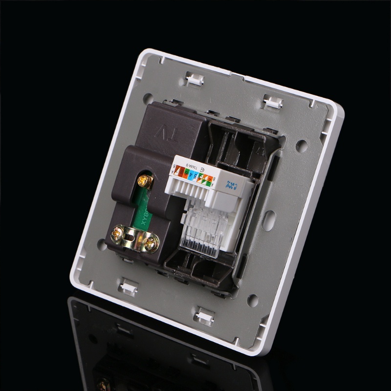 Ổ Cắm Chuyển Đổi Mạng RJ45 Gắn Tường