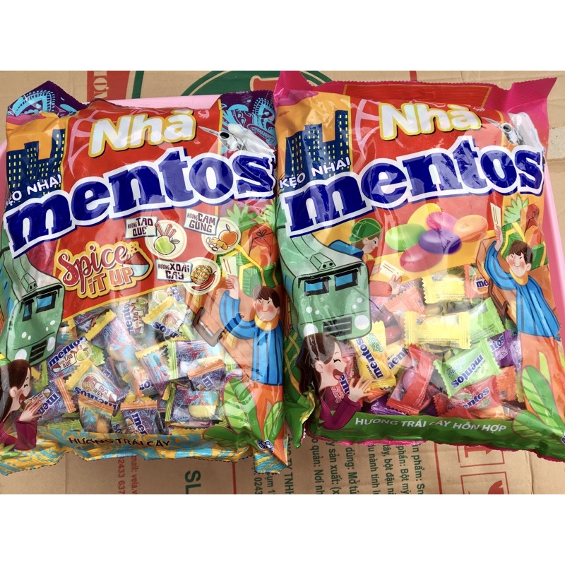 Gói kẹo Mentos 1kg