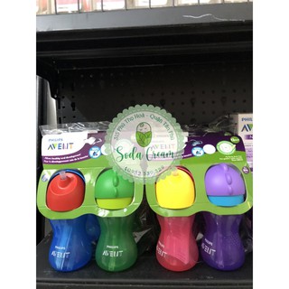Bình uống nước ống hút Avent 300ml USA (không tay cầm)