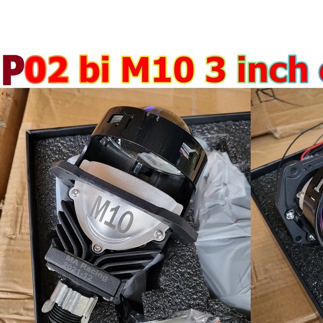 đèn bi cầu led 2inch, 3 inch lắp ô tô, xe máy