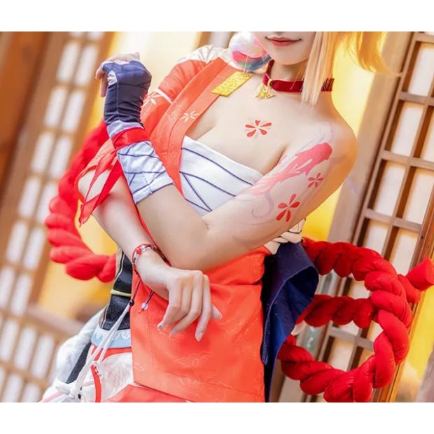 Hình xăm dán Yoimiya - Genshin Impact